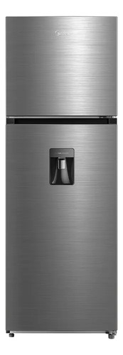 Heladera Inox Inverter 281l Midea Mdrt385mtr46winv Color Gris Oscuro