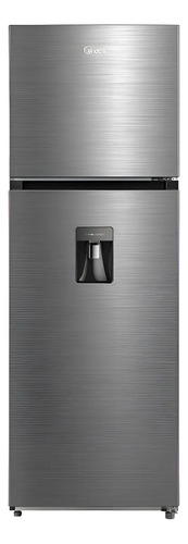 Heladera Inox Inverter 281l Midea Mdrt385mtr46winv Gris Oscuro
