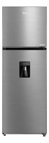 Heladera Inox Inverter 368l Midea Mdrt489mtr46winv Plateado