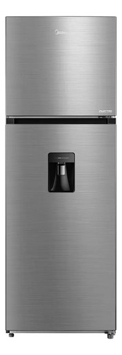Heladera Inox Inverter 368l Midea Mdrt489mtr46winv Plateado