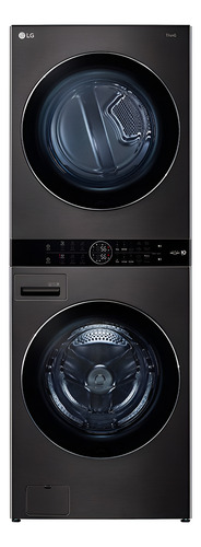 Torre De Lavado Y Secado Washtower LG 14kg Wk14bs6 Sensacion Negro