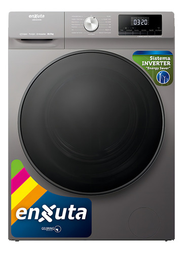 [02040743] Lavarropa Enxuta Invert C/f 10.5k Titanium 161050s