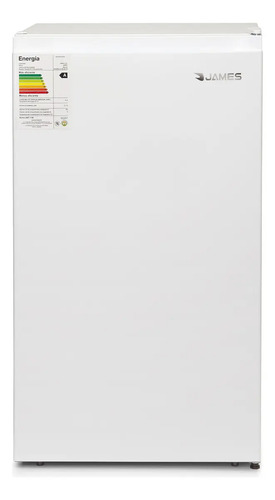 James Jn-90k Heladera Frigobar Color Blanco Con Capacidad De 91l