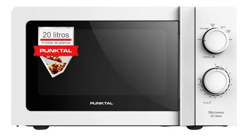 [02061210] Horno Microondas Punktal 20 Lts Manual Sensacion