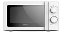 Microondas Punktal Blanco 20l 700w Manual Con 6 Niveles Y Temporizador