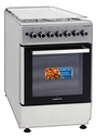 Cocina Punktal Turca Pk-1050 Etk Color Inox Con Puerta Con Visor