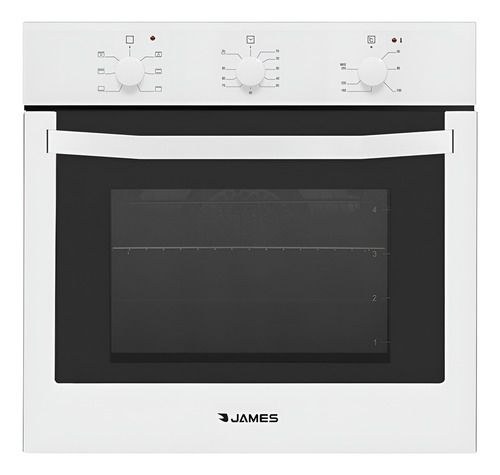 [02051351] Horno Para Empotrar Electrico James Hee Blanco Sensacion Blanco
