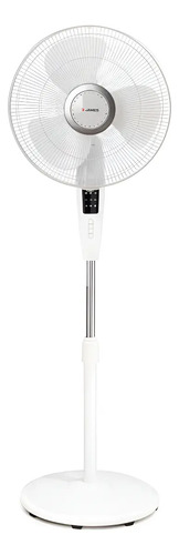 Ventilador De Pie James Vp 140 En C/control Sensacion 40.64 Cm Blanco Plástico 3