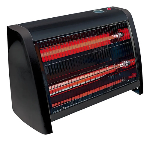 [02100280] Turbo Calefactor James Tcc 1400 N Estufa Sensacion Negro