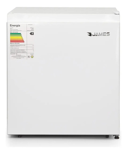 [02030140] Heladera Frigobar James Jn-50k Color Blanco Con Capacidad De 42l