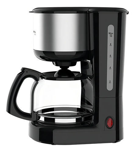 Cafetera Portátil Punktal Pk-255caf Negra De Filtro Negro