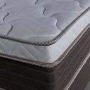 Sommier Senflex Azabache 138x188x30   2 Plazas La Sensacion  Blanco