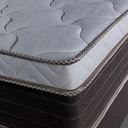 Sommier Senflex Azabache 158x198x30 Queen La Sensacion Color Blanco