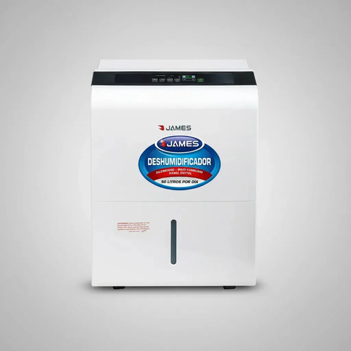 Deshumidificador James 50 Lts Digital Area Hasta 115m2 Blanco