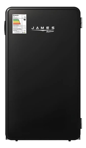 [02030172] Frigobar James Rj 90 M Negro 93l 220v - 240v La Sensacion Negro