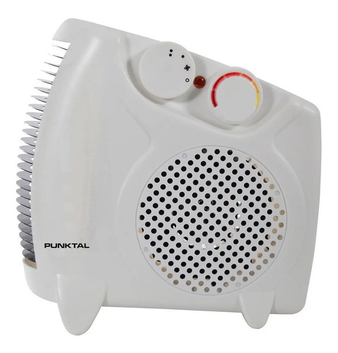 Estufa Calefactor Caloventilador Punktal Sensacion Blanco