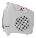 Estufa Calefactor Caloventilador Punktal Sensacion Blanco