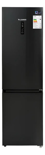 [02030103] Heladera James Rj 446 Inv Dark Inox La Sensacion  Negro