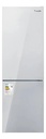Heladera James Con Freezer Rj 428 Nt Vidrio Blanco