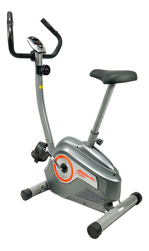 Bicicleta Fija Ergométrica Vertical 230bv Athletic Color Plateado