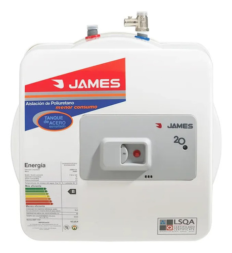 [02130060] Termotanque P 20l A S/ Sup Acero La Sensacion