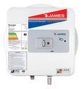 Calefon Termotanque James 20 Lts Salida Superior Bajomesada Blanco