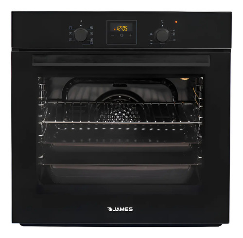 [02051355] Horno De Empotrar James Hee Bkd Negro Grill La Sensacion Negro