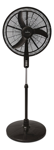 Ventilador De Pie Punktal Pk-5300vt Color Negro 3 Velocidades 50cm De Diámetro Material Plastico