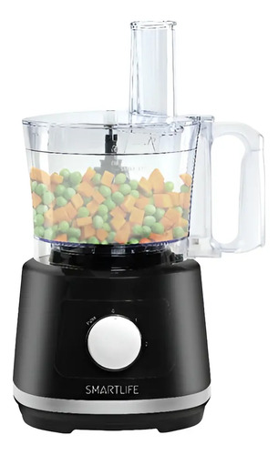 Multiprocesadora Smartlife 2.4l 2 Vel Pulso 500w Negro