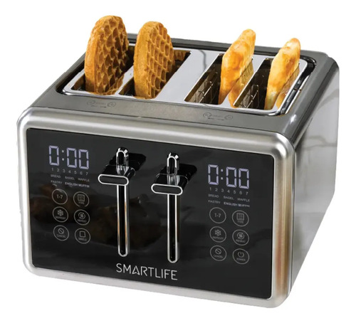 Tostadora Digital Smartlife 4 Panes Sl-tod1520 La Sensación