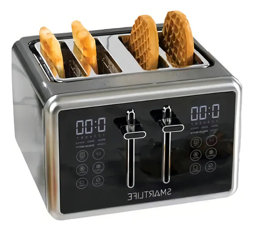 Tostadora Smartlife Sl-tod1520 Plateado