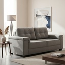 Sofa Luares 3c La Sensacion Gris