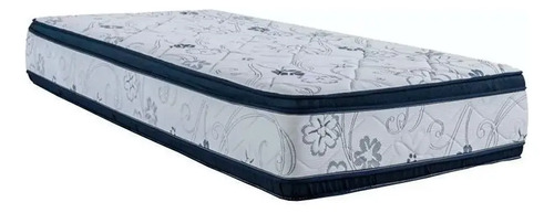 [01010543] Colchon Etop Super Den 80*185 La Sensacion Gris/azul Oscuro