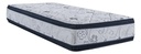 Colchon Espuma Divino Superdensidad 1 Plaza 80x185cm Color Gris Con Azul Oscuro