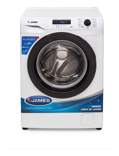 [02040605] Lavarropas James 9kg Lr 9140 Inverter Plus 1400rpm Ehogar Color Blanco