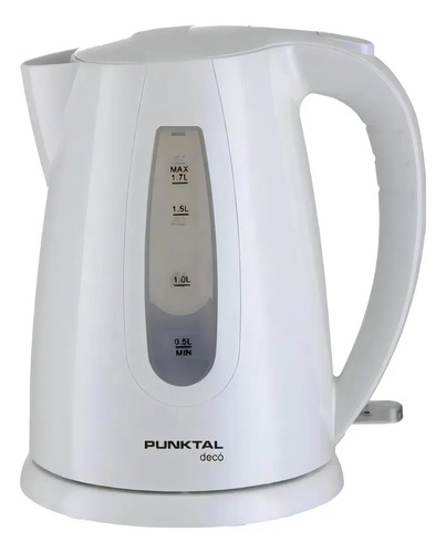 Jarra Electrica Punktal Pk3325 1.7 Litros 2200w Amv Color Ne Color Blanco