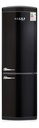 Refrigerador Heladera Retro James Rj 373 Rn Color Negro Negro