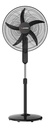 Ventilador De Pie James Vp 20 Negro 170 Cm Alto Albion Diámetro 500 Mm 50 Cm