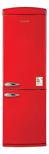 Heladera Con Freezer James J 373 Rr De 324l Rojo