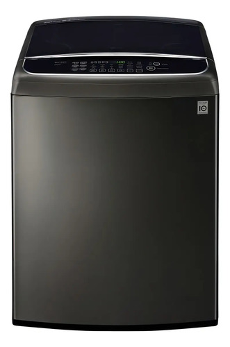 Lavarropas Automático LG Inverter Hasta 19kg Color Negro Negro