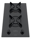 Anafe Empotrable Punktal 2 Hornallas Pk-732 Ag Negro