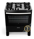 Cocina Punktal Pk-gl5b Glass 5 Color Negro Gas Negro