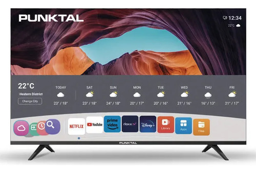 [04020206] Smart Tv Led Punktal 40  Full Hd Wifi Hdmi Usb Netflix Youtube