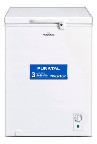 [02030787] Freezer Horizontal Punktal 99 Lts Hs130 Inverter Blanco