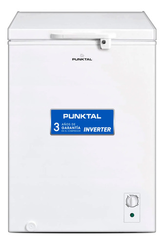[02030787] Freezer Horizontal Punktal 99 Lts Hs130 Inverter Blanco