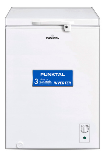 Freezer Horizontal Punktal 99 Lts Hs130 Inverter Blanco