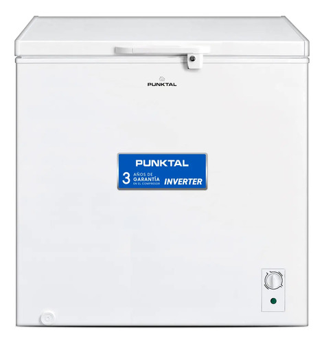 [02030788] Freezer Horizontal Dual Punktal 198 Lts Inverter Hs260 Blanco