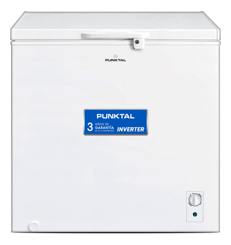 [02030788] Freezer Horizontal Dual Punktal 198 Lts Inverter Hs260 Blanco