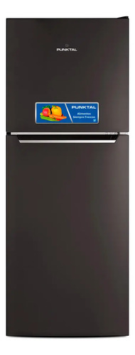 Heladera Frio Seco Punktal Pk-244 Clase A 200 Litros Gris Oscuro