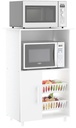Frutero Con Espacio Para Horno Y Micro Senflex Blanco